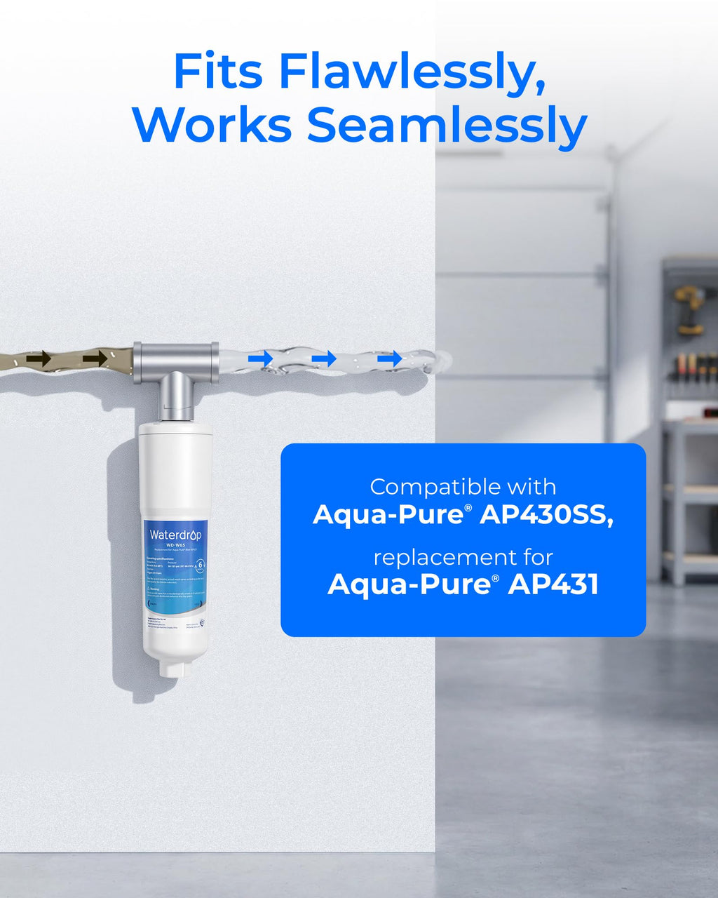 AP431 Replacement Cartridge for Aqua-Pure AP431, 1 Pack
