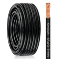 THHN Wire 8 Gauge 200 FT Stranded Copper Wire, Black