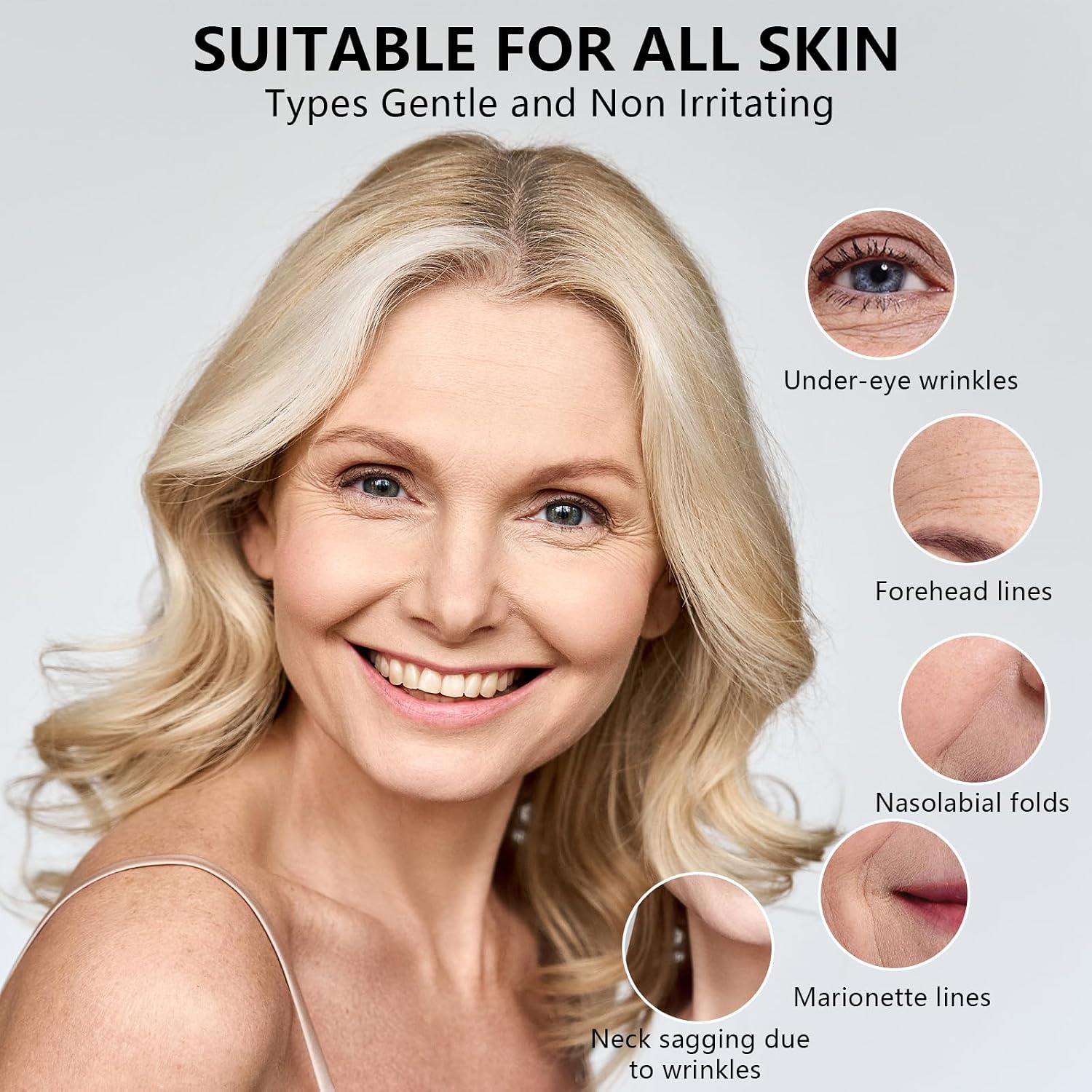Vitamin C Retinol Serum for Face, Brightening & Anti-Aging with Hyaluronic Acid, Vitamin E, Peptides, Collagen