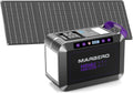172Wh Solar Generator with Panels Included Solar Panel Kit 40W | Solar Powered Generator 270W Surge Portable Power