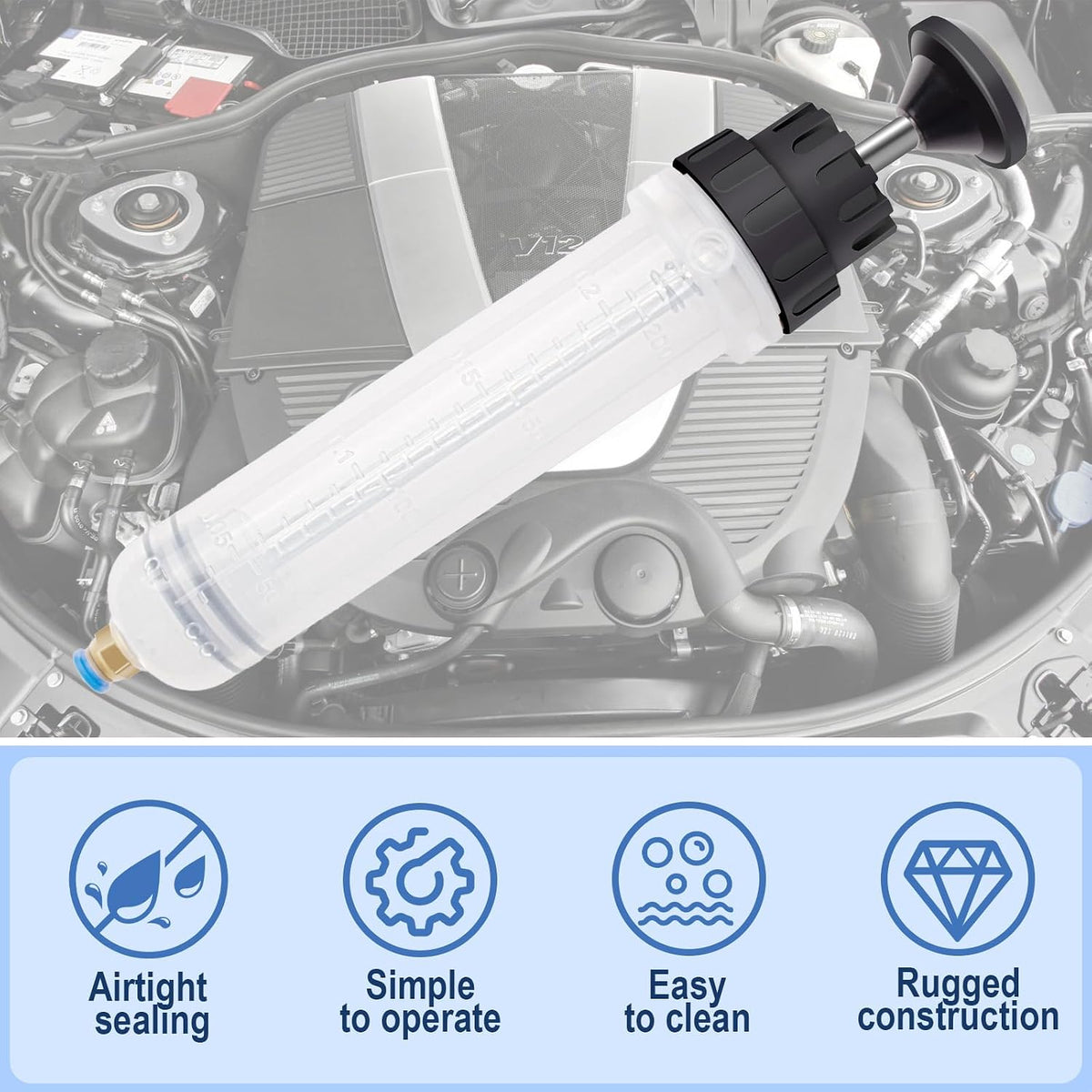 ecocstm 200CC Fluid Extractor, Oil Sucker Pump, Fluid Extractor Pump