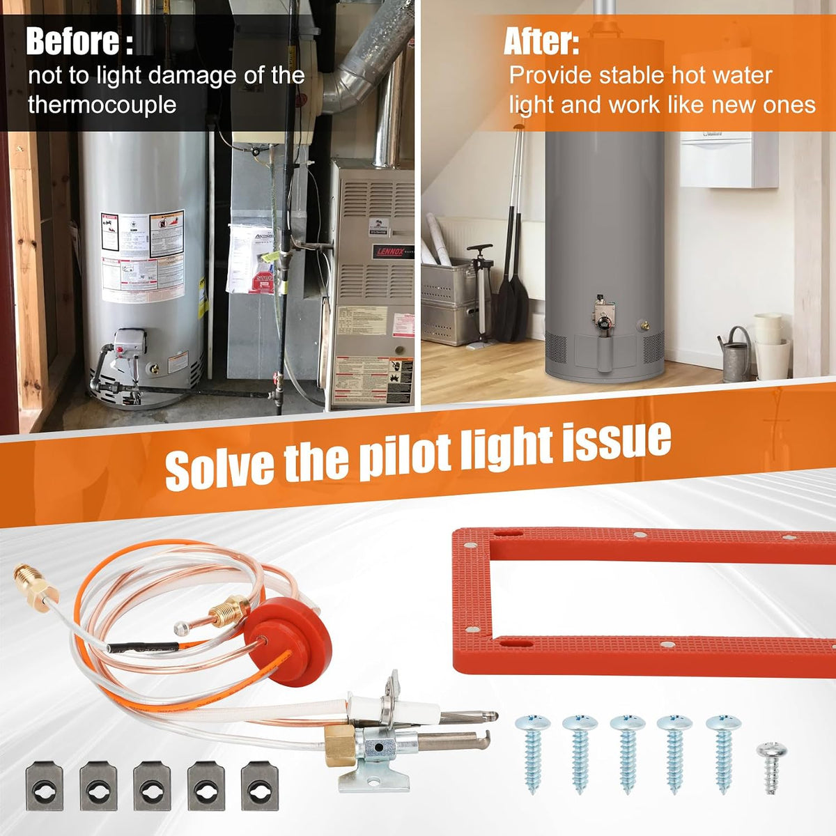 Upgraded SP20075 Pilot and Igniter Assembly Replacement Kit