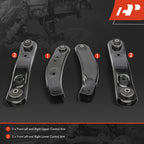 A-Premium Front Upper & Lower Control Arm Kit, with Bushing