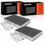 A-Premium 2-Pack Cabin Air Filter w/Activated Carbon Compatible with Volvo