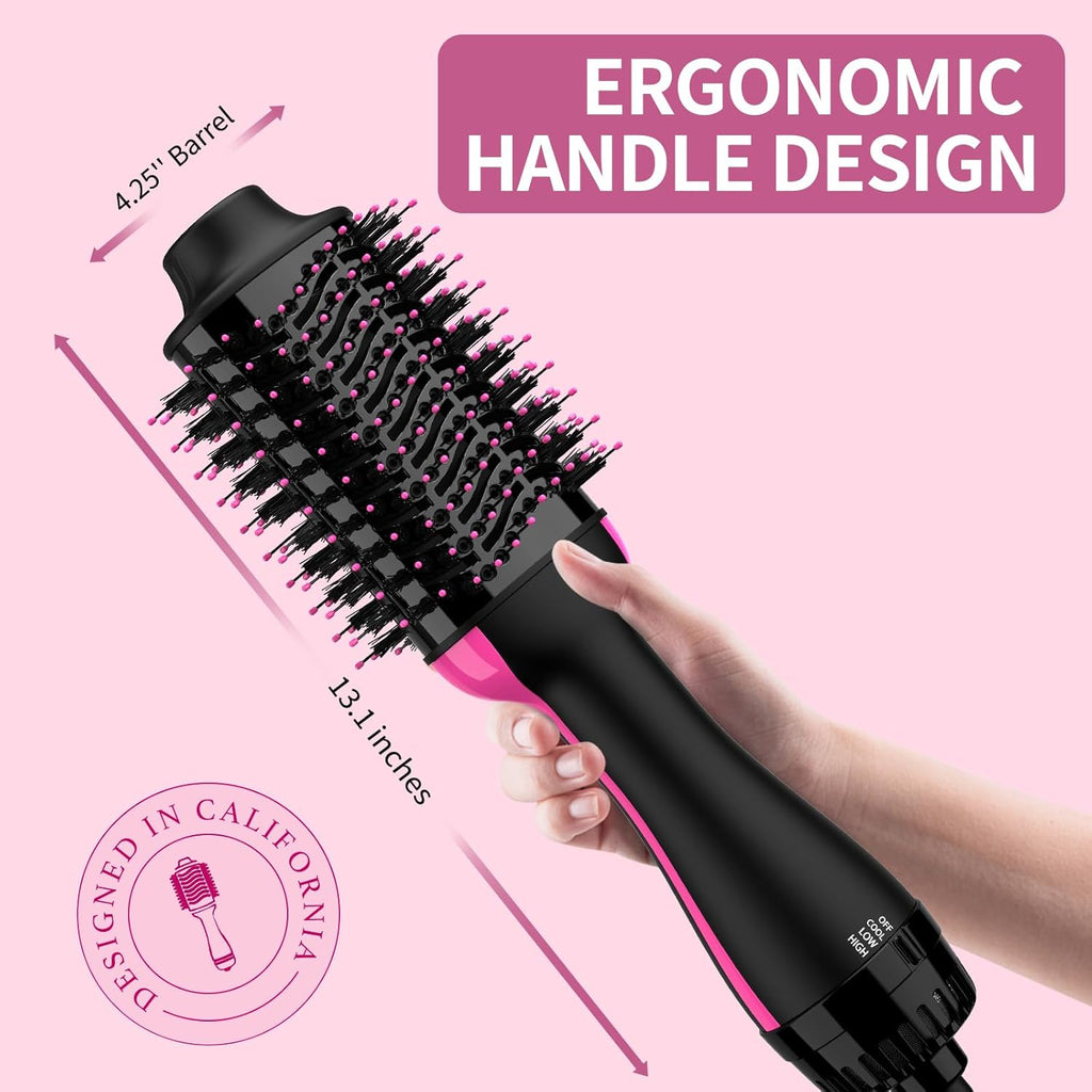 Hair Dryer Brush Blow Dryer Brush in One, Upgraded 4 in 1 Hair Dryer and Styler Volumizer with Negative Ion