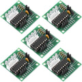 YWBL-WH 5 Pack ULN2003 Stepper Motor Driver Boards Module for 4 Phase Step Motors