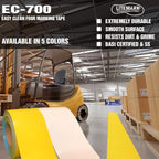 Duramark EC700 Floor Marking Tape for Concrete and Pavement | Industrial Marking Tape for Warehouses | Long-Lasting |