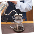 Coffee Maker Filter Fine Mesh Reusable Strainer for Home Brewing
