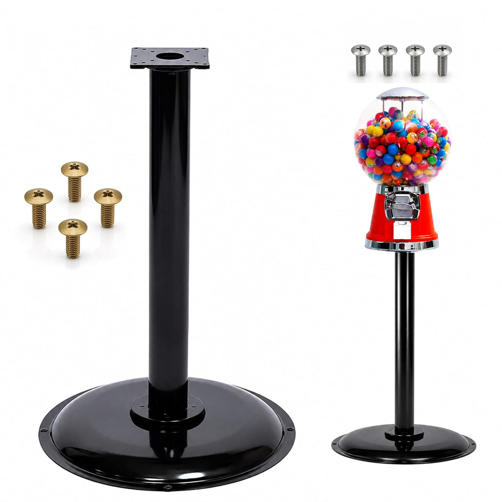 Single Metal Stand for Gumball Machine & Big Capsule Vending Machines.