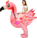 Halloween Inflatable Costume Adult,Blow Up Ride On Flamingo Suit Men Women