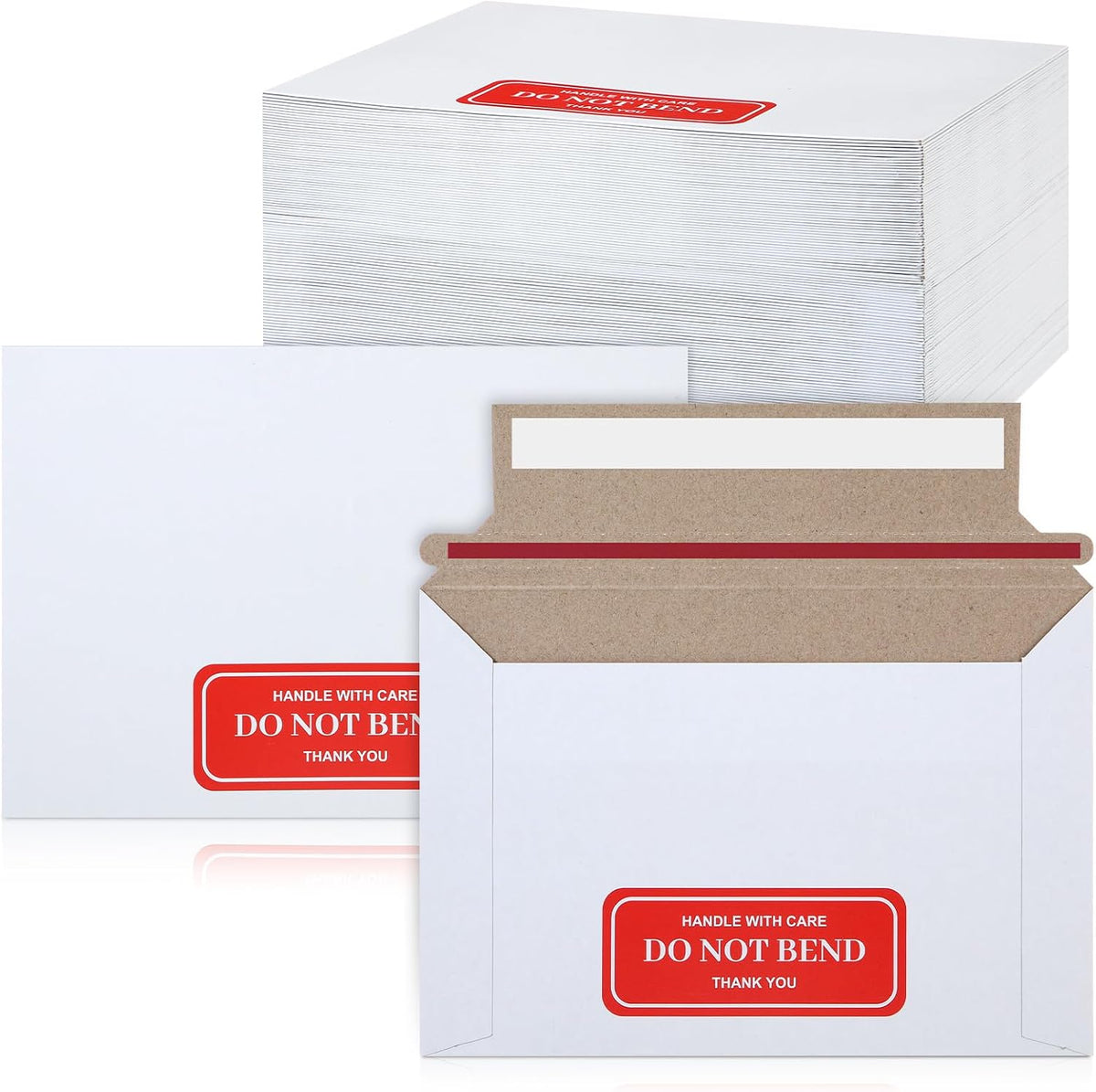 120 Pack Photo Mailers Rigid Cardboard Envelopes