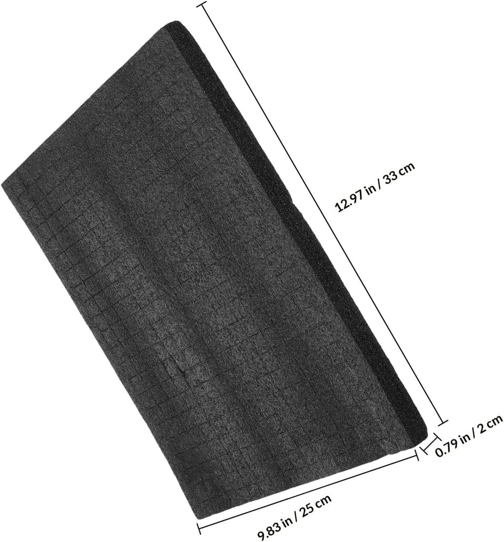 Black Pick and Pluck for Packing and Shipping Foam Sheet