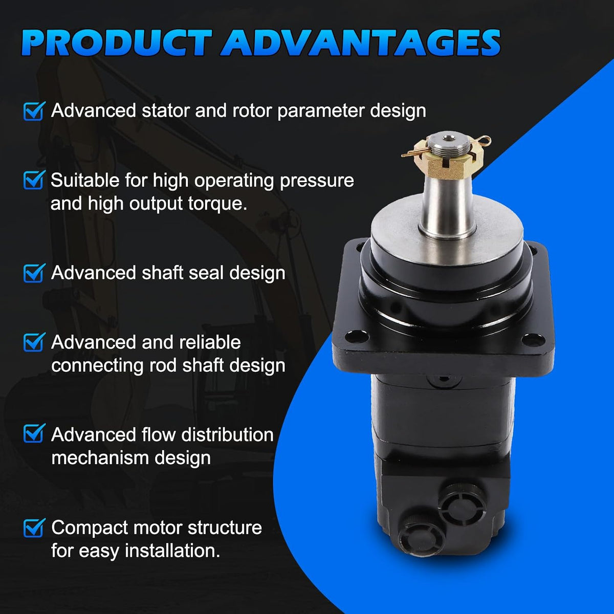 105-1006-006 Hydraulic Motor Replacement for Eaton Char-Lynn 2000 Series