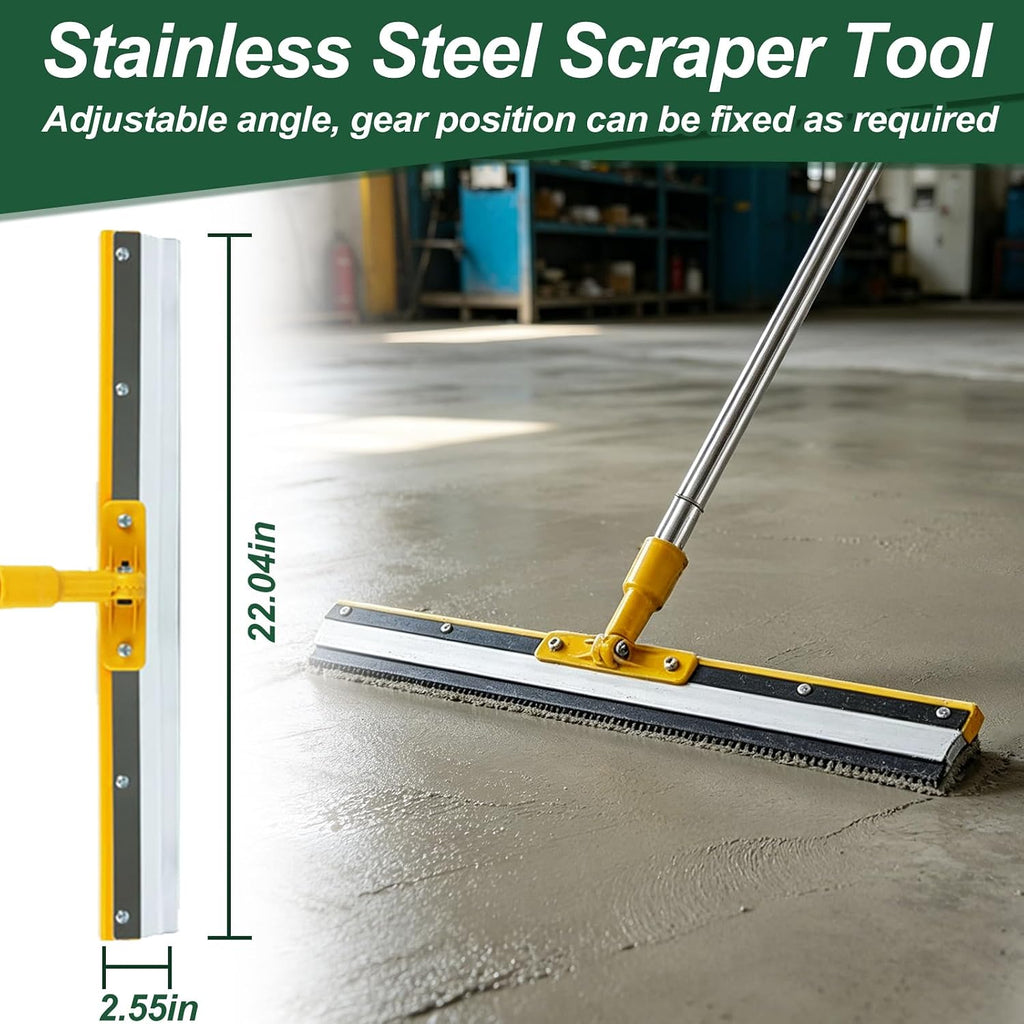 Complete Self Leveling Cement Tool Kit，Floor Leveling Tools for Epoxy & Concrete Coating (5)