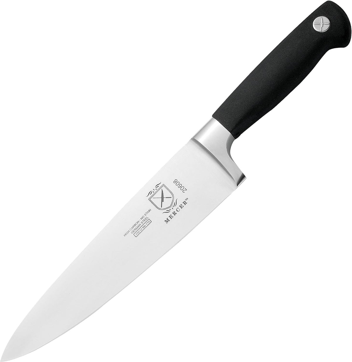M20608 Genesis 8-Inch Chef's Knife,Black