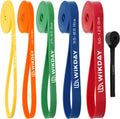 Resistance Bands, Pull Up Bands, Workout Bands for Exercise, Thick Heavy Resistance Band Set with Door Anchor