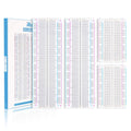 4PCS Breadboards Kit Include 2PCS 830 Point 2PCS 400 Point Solderless Breadboards for Proto Shield Distribution Connecting Blocks