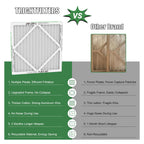 14x14x1 Air Filter 6 Pack, MERV 8 Filter Replacement