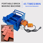 Manual Hollow Soil Block Brick Making Machine Brick Size 7.8X3.9X2.3 INCH Portable Brick Making Machine Interlocking