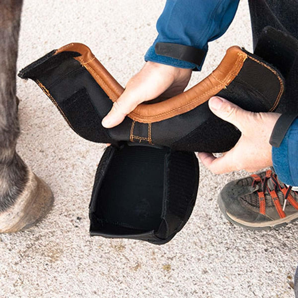 Easyboot Trail Original Hoof Boots – Easy On/Off, Durable Polyurethane Sole, Hook & Loop Closure, Hoof Protection for