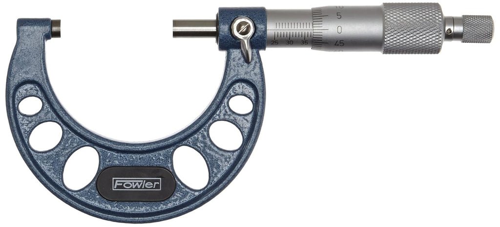 Fowler 52-248-102-0, Outside Metric Micrometer with 25-50mm Measuring Range