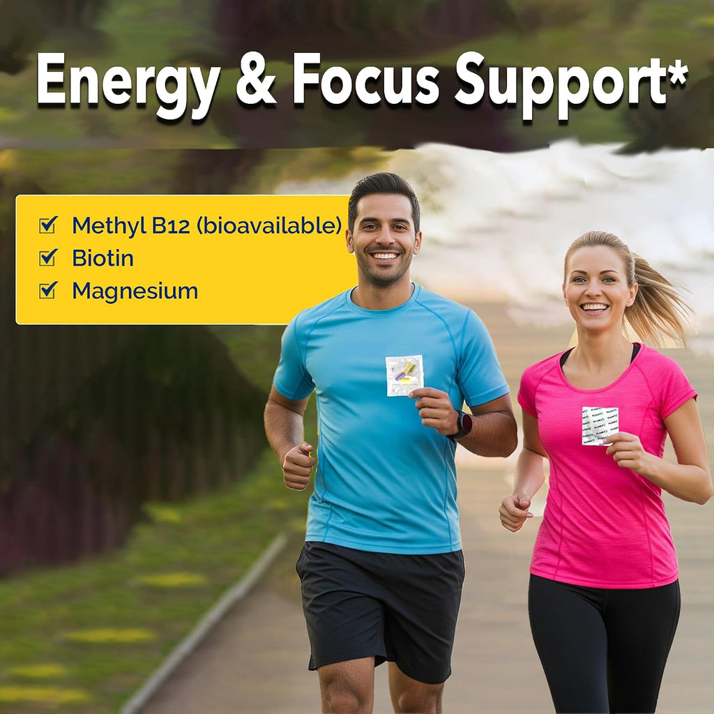 Daily Vitamin Packs for Men & Women – Immune, Energy & Heart Support with Vitamin D3, Omega-3, Probiotics, Methyl B12