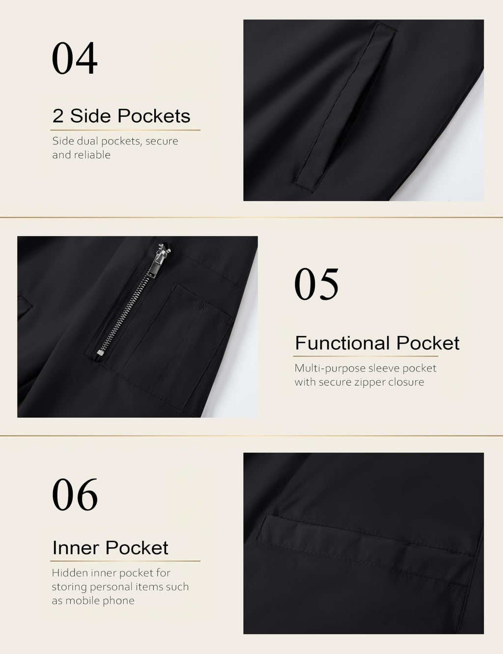 Bomber Jacket Men Black Jacket Casual Mens Jackets Casual Stylish Lightweight Mens Windbreaker Jackets Lightweight