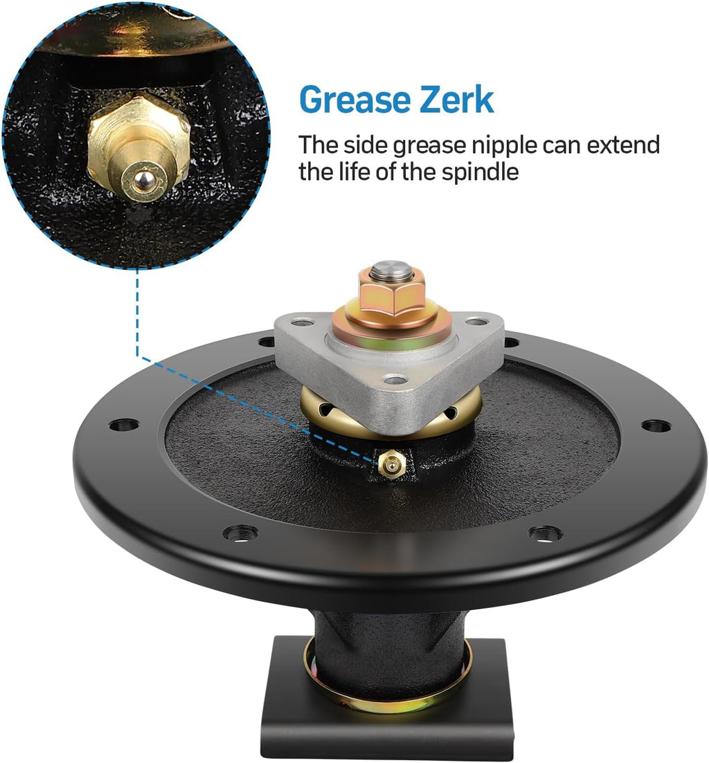 GCCSJ Lawn Mower Spindle for 106-3217 119-8599 108-7713 Compatible with Toro Z-Master G3 48 52 60 inch Deck Z500 Z553 Z557 Z580D 588E 590D 593D Lawn Tractors Mandrel Assembly