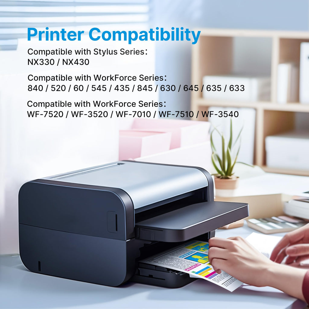 Remanufactured Replacement for Epson 126 Ink Cartridges 5 Pack