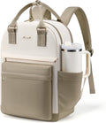 Laptop Backpack for Women with Giant Tumbler Holder Pocket, 15.6 inch Laptop Computer Bag Travel Backpack Purse