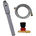 FEBTECH Propane Forge Single Burner Kit with 0-21 PSI Propane Regulator