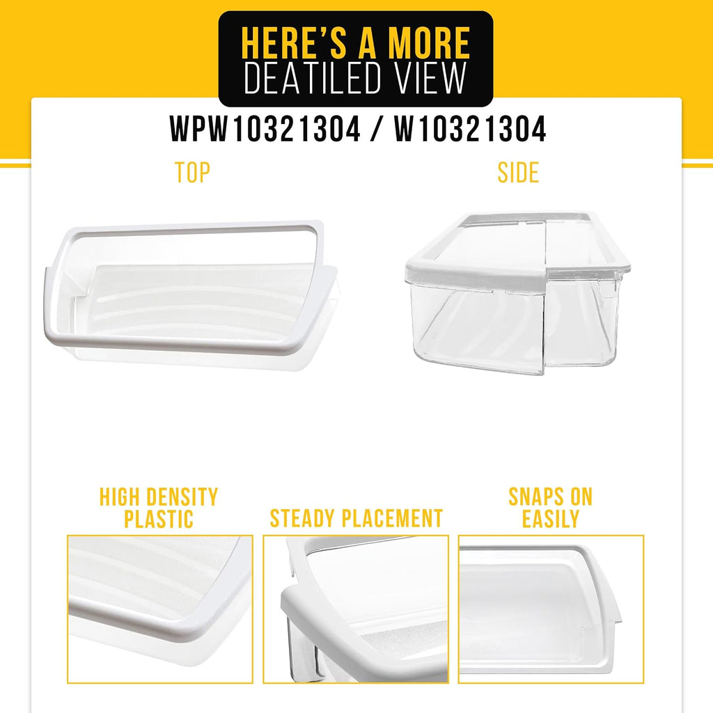 Refrigerator Door Shelf Bin for Whirlpool ED5FVGXWS00