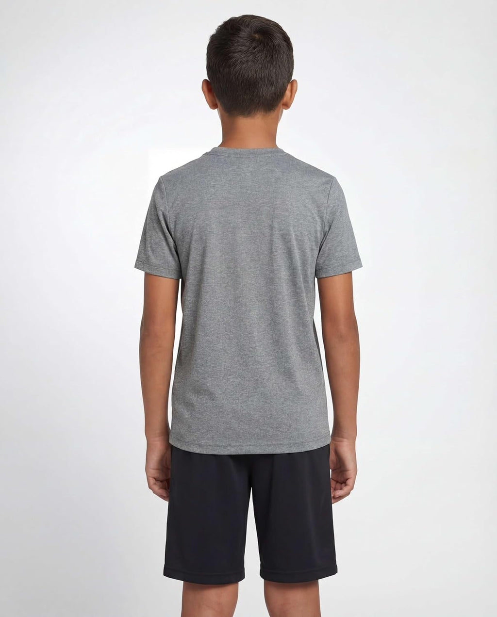 4 Pack Boys' Dry Fit Athletic Shorts Teens Kids Running Gym Pockets | Available In US Sizes 6 To 16, Basketball
