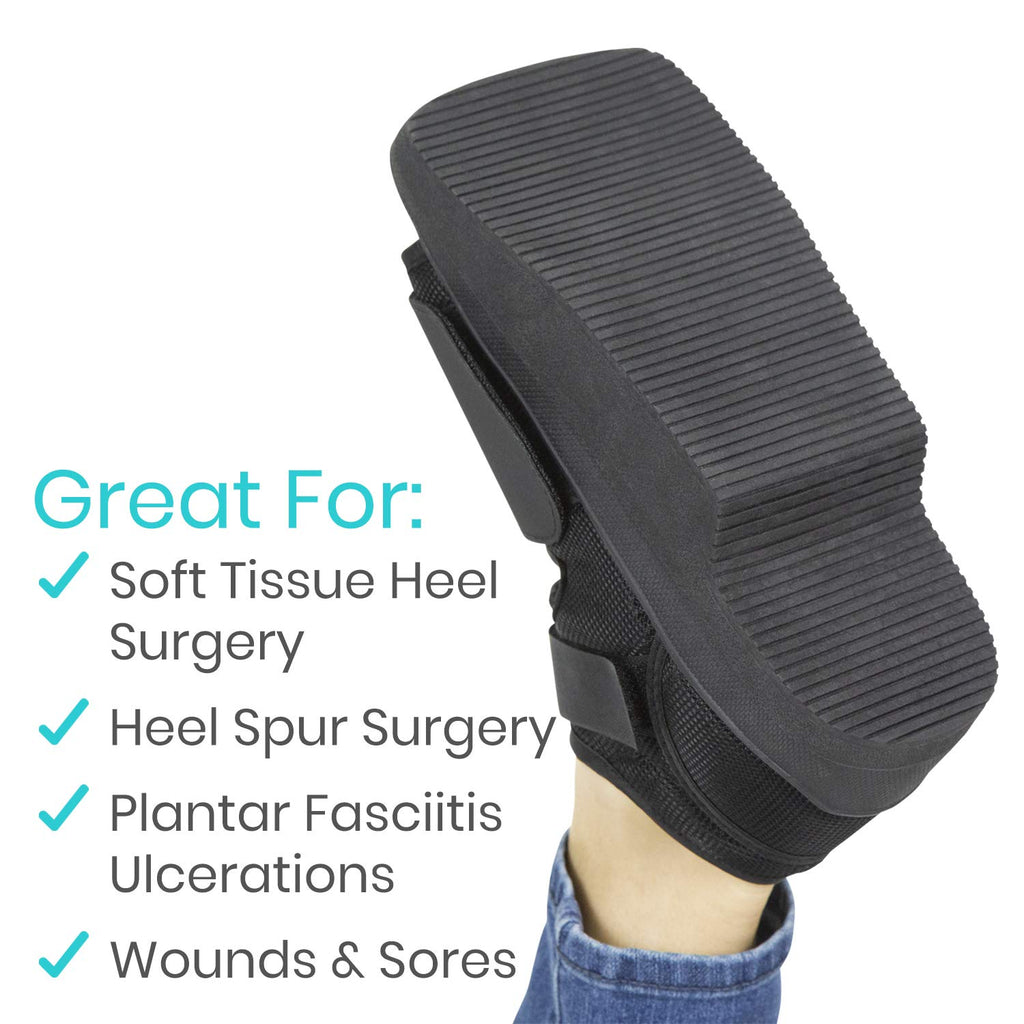 Wedge Post-Op Shoe - Offloading Boot for Heel or Ankle Pain - Medical