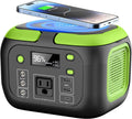 200W Portable Power Station, 42000mAh Solar Generator with 110V AC Outlet, DC, USB C, USB QC3.0, 155Wh Backup Battery