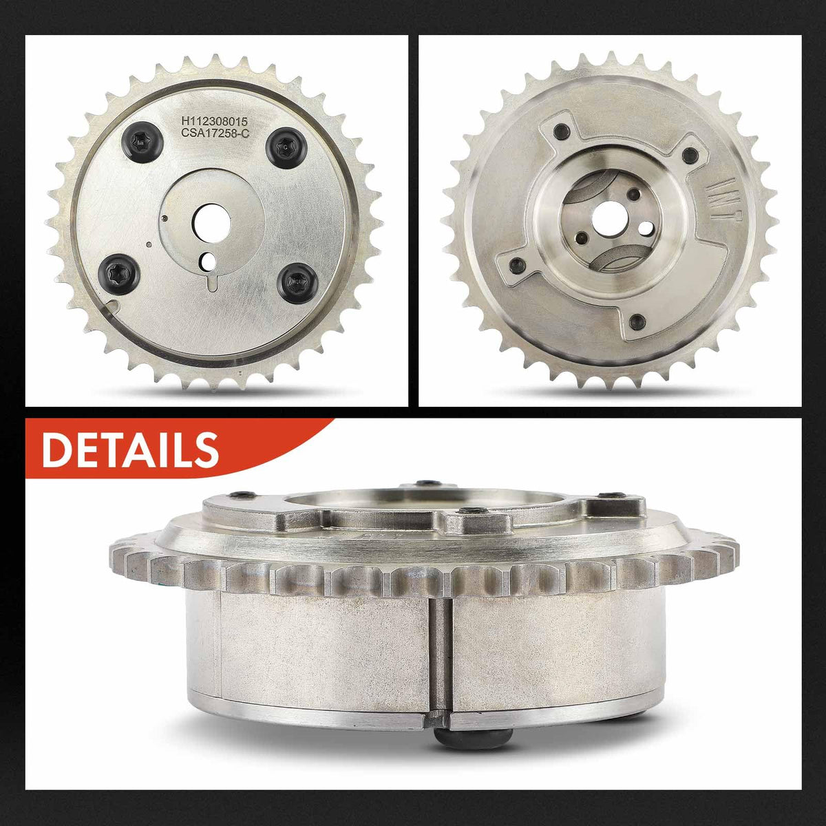 A-Premium Intake Variable Valve Timing Sprocket Gear Camshaft Adjuster