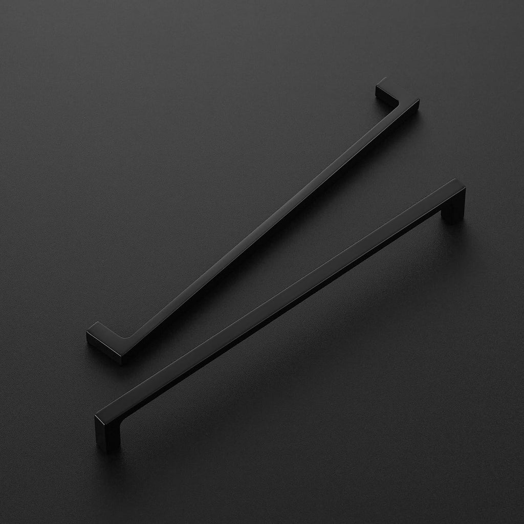 Matte Black Kitchen Cabinet Handles 10 Inch Pulls 35 Pack
