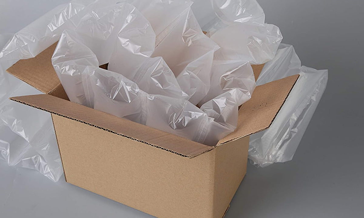 [2 ROLLS] Cycence Air Pillow Space Filler - 8" x 5" x 984 Ft/Roll - Air Pillow Space Filler for Shipping Packing