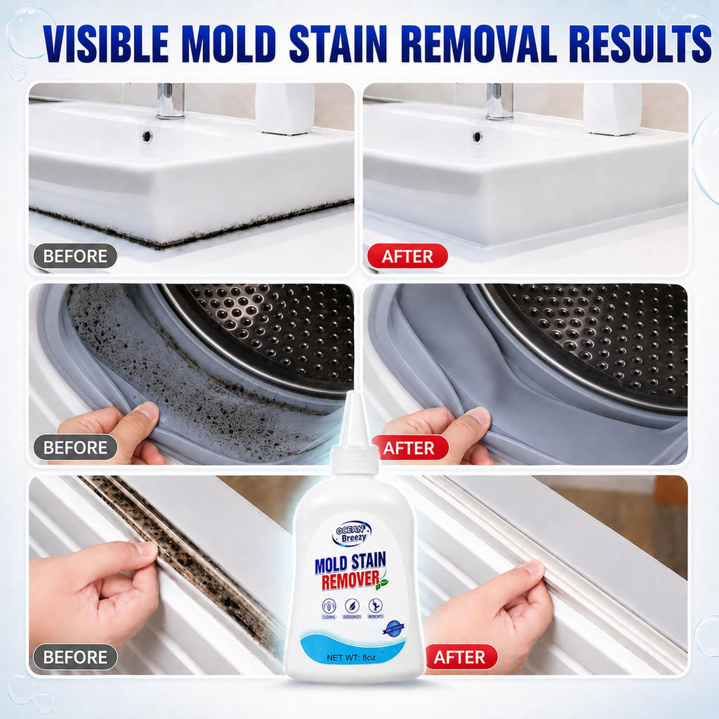 Mold Stain Remover Gel, 8 Fl Oz,Household Grout Surface Cleaner