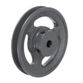 uxcell AK51-1/2 V-Belt Sheave 1/2" Bore, 4.95" OD, Single Groove Web Sheave