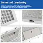 2Pcs WB02X11012 Range Hood Grease Filter Fit for GE Range Hood