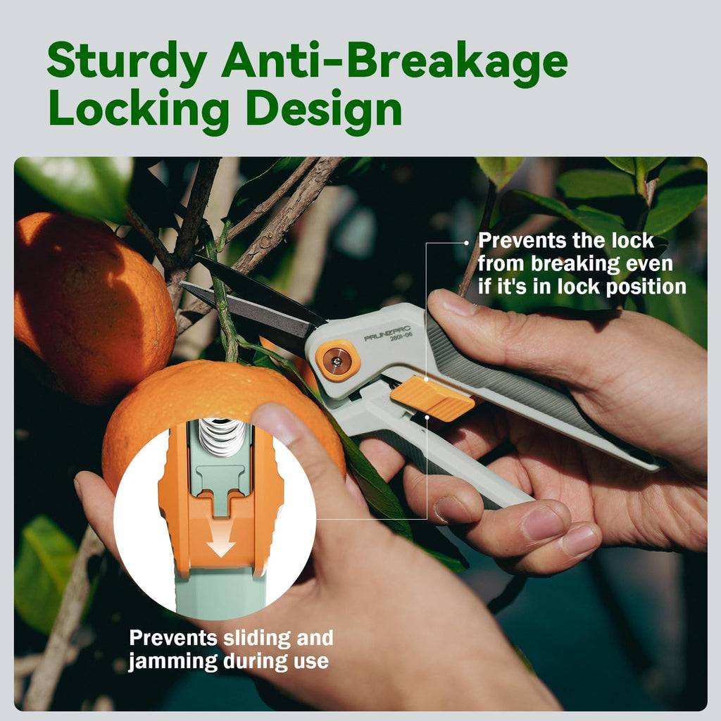 Pruning Shears Gardening Scissors Set Professional Hand Pruner Sharp Stainless Steel Blade Garden Scissors Plant