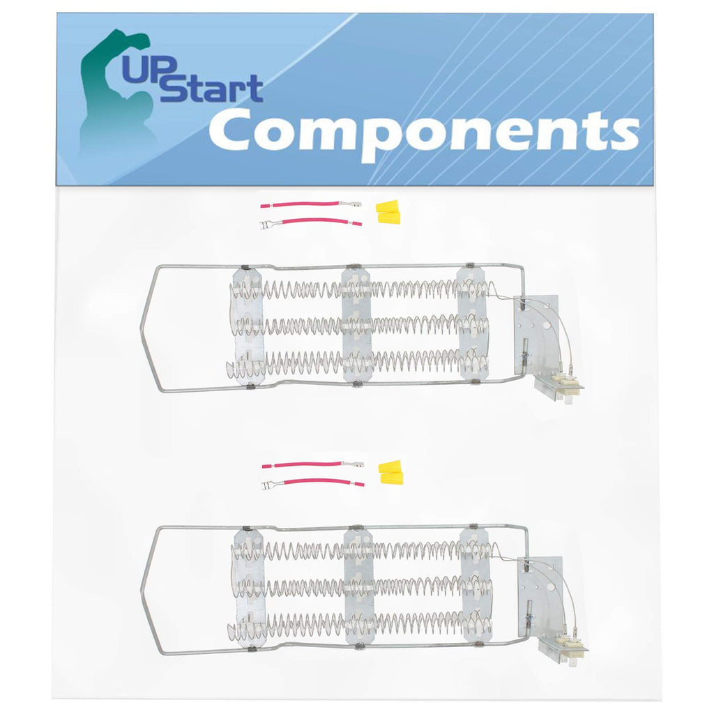 2-Pack 4391960 Heating Element Replacement for Whirlpool LE6090XTW0 - Compatible with WP4391960 696579 Dryer Element