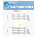 2-Pack 4391960 Heating Element Replacement for Whirlpool LE6090XTW0 - Compatible with WP4391960 696579 Dryer Element