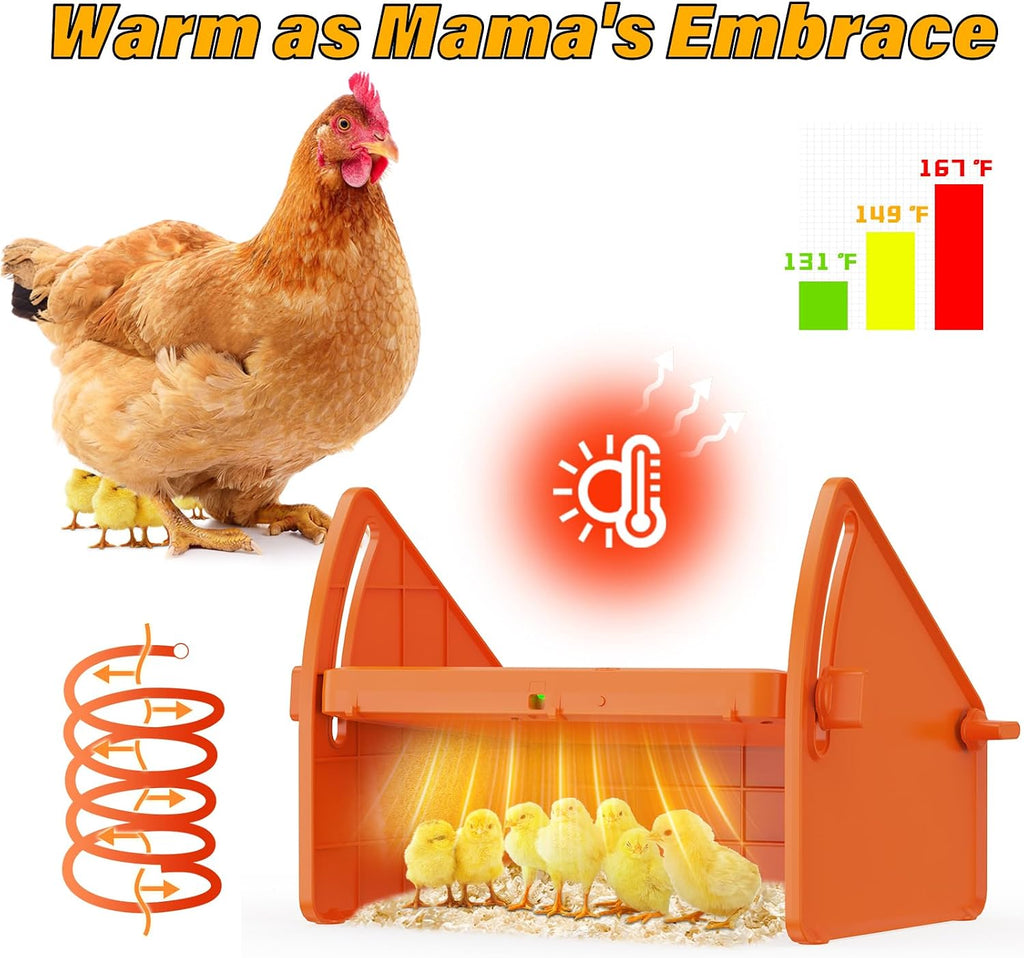 Chick Brooder Heater Plate for Baby Chicks, Ducklings & Poultry