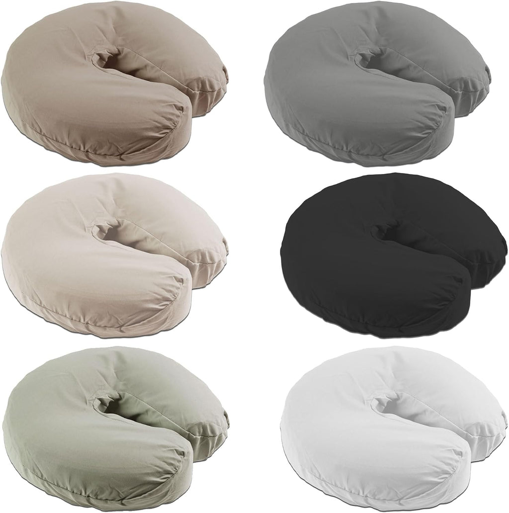 Tranquility Microfiber Massage Face Cradle Cover – Ultra‑Soft, Breathable, Stain‑Resistant Face Rest Cover with