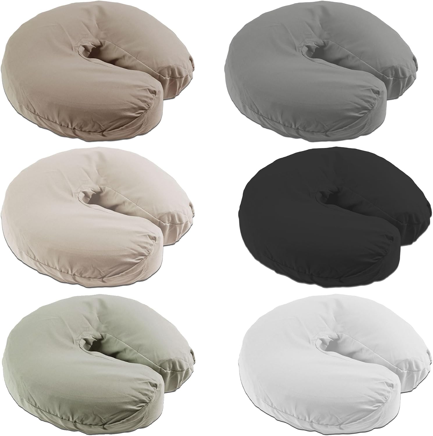 Tranquility Microfiber Massage Face Cradle Cover – Ultra‑Soft, Breathable, Stain‑Resistant Face Rest Cover with