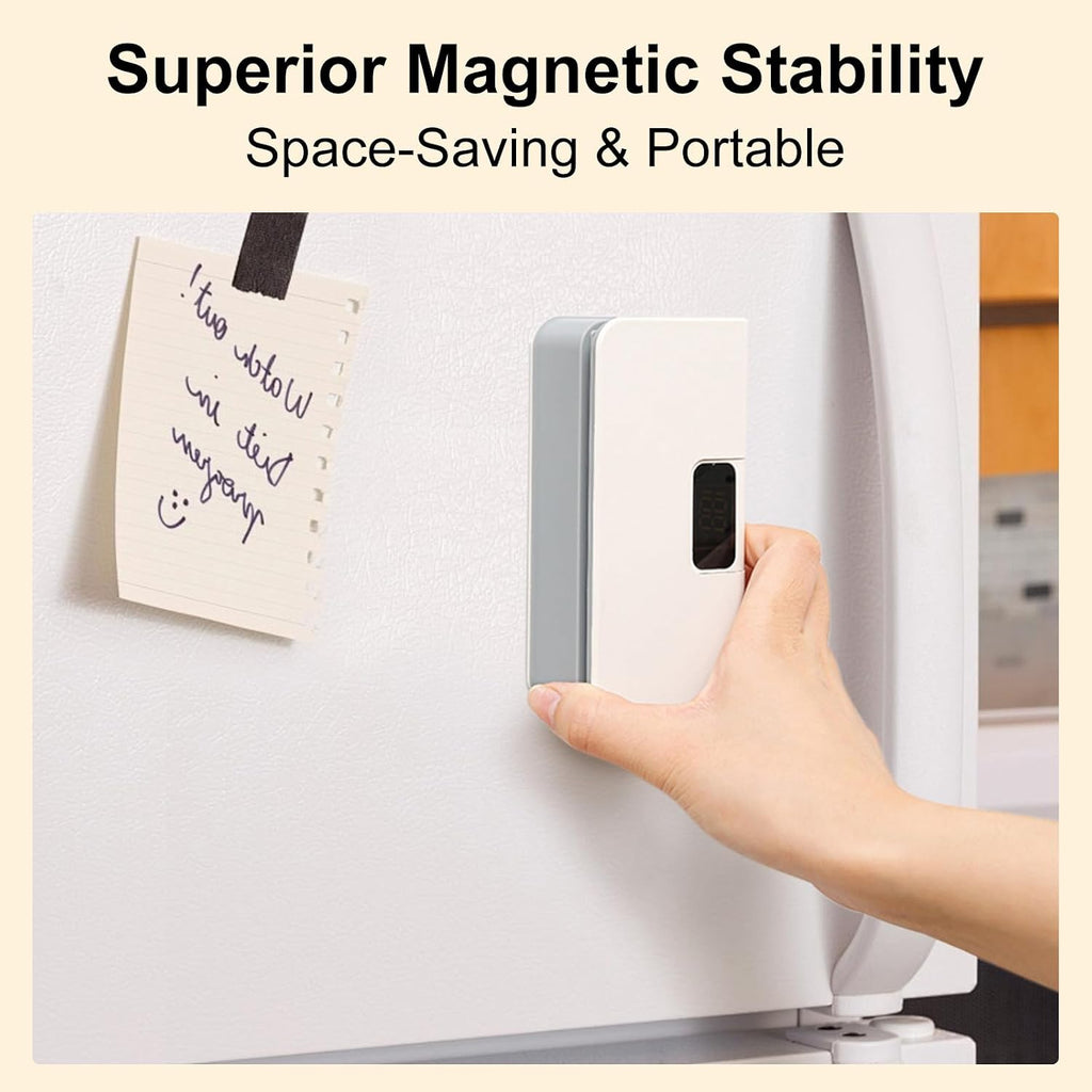 Mini Rechargeable Bag Sealer with Fridge Magnet & Built-in Cutter
