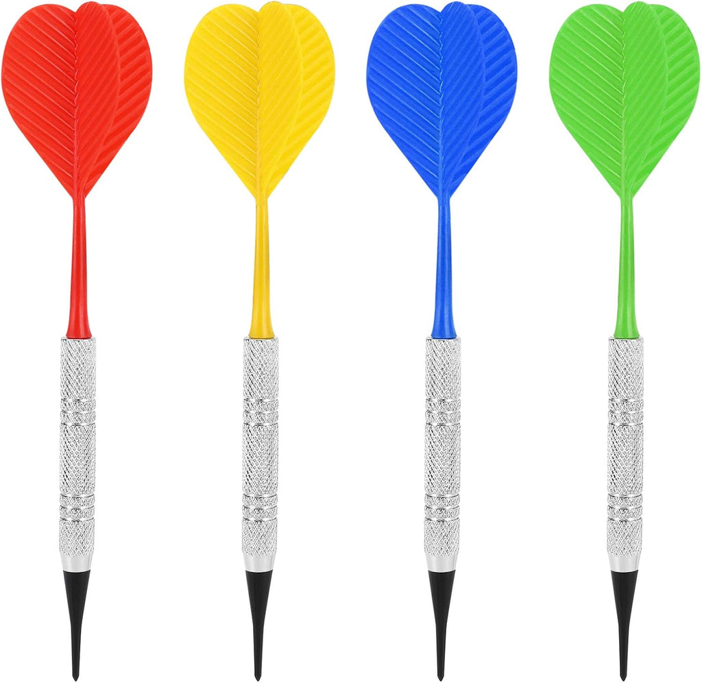Soft Tip Darts, Bar Dart, Plastic Tip Darts Set, Attach Extra 100 Black 2BA Replacement Tips, Soft Tip Darts for