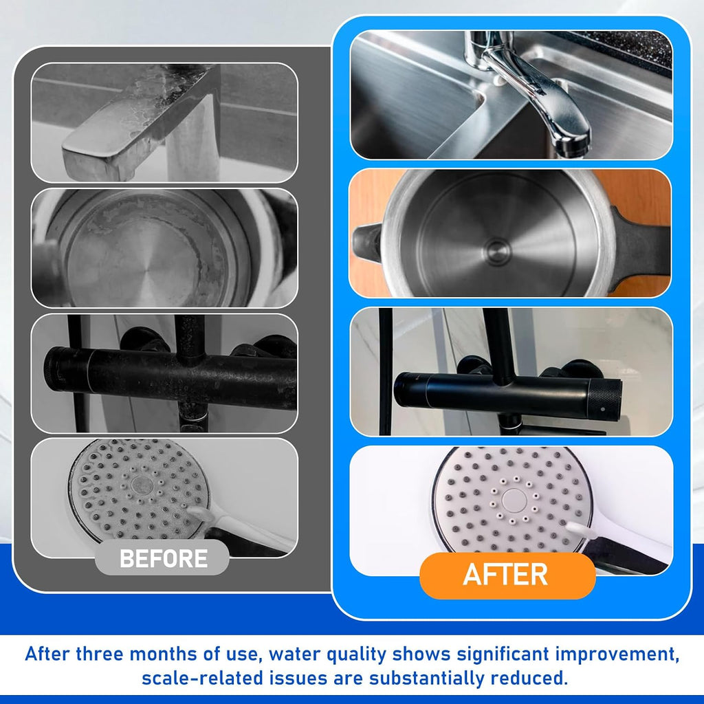Capacitive Electronic Water Descaler Salt-Free Whole House Water Soften